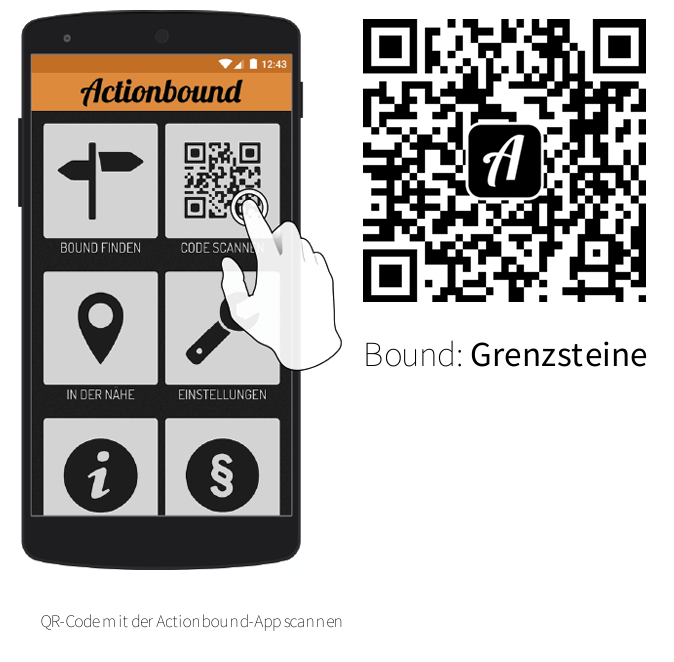 Actionbound Grenzsteine